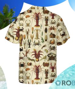 Vintage Lobster And Seafood Lobster Hawaiian Shirt Vintage Lobster And Seafood Lobster Hawaiian Shirt