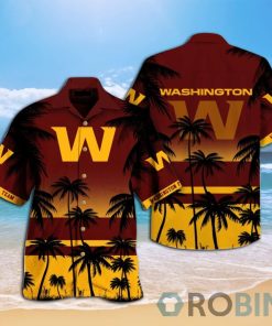 Washington Nfl Hawaiian Shirt & Short