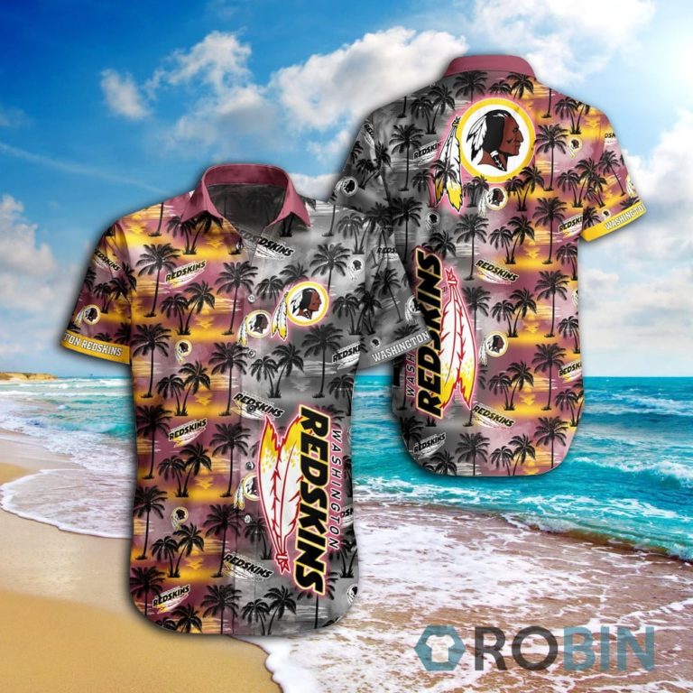 Washington Redskins Nfl Hawaiian Shirts And Shorts