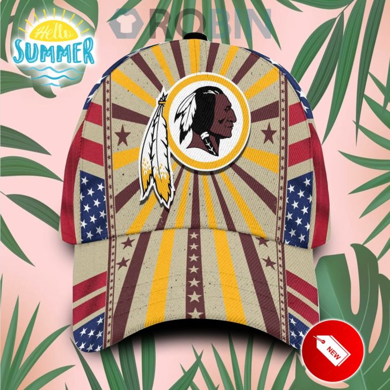Washington Redskins Retro Vintage Design Classic Baseball Cap Hat