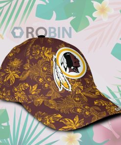 Washington Redskins Tropical Hawaiian Classic Baseball Cap Hat