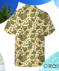 Watercolor Avocado Seamless Pattern Hawaiian Shirt Watercolor Avocado Seamless Pattern Hawaiian Shirt