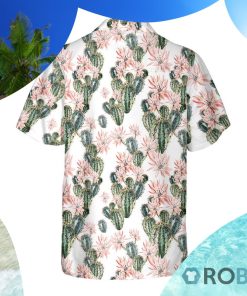 Watercolor Cactus Pattern Cactus Hawaiian Shirt Watercolor Cactus Pattern Cactus Hawaiian Shirt
