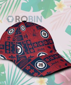 Winnipeg Jets Hawaiian Classic Baseball Cap Hat