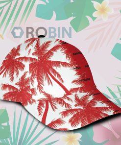 Wisconsin Badgers Palm Trees Classic Baseball Cap Hat