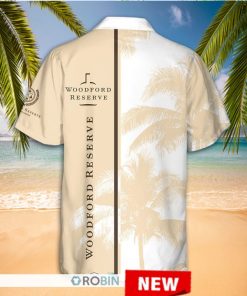 Woodford Reserve Whiskey Palm Tree Hawaiian Shirt
