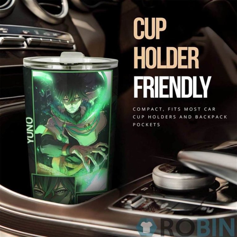 Yuno Tumbler Cup Custom Black Clover Anime