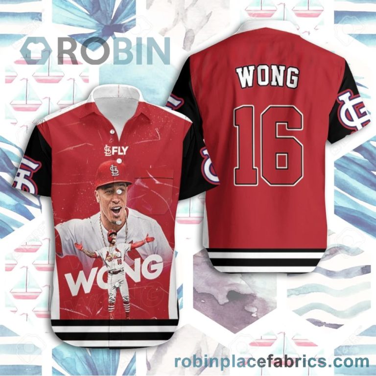 16 Kolten Wong St Louis Cardinals Hawaiian Shirt