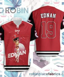 19 Ednan St Louis Cardinals Short Sleeve Button Down Hawaiian Shirt