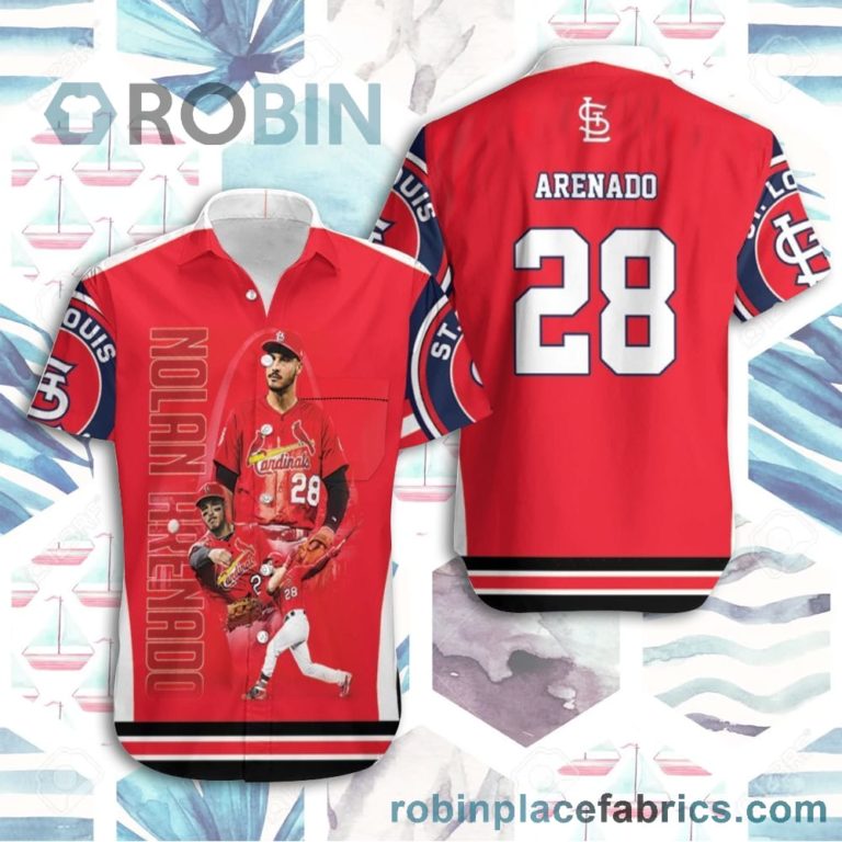 28 Arenado St Louis Cardinals Hawaiian Shirt