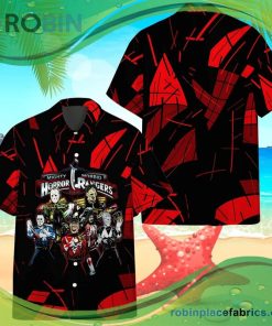 3D Horror Rangers Hawaiian Shirt 3D Horror Rangers Hawaiian Shirt