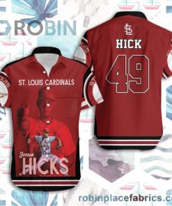 49 Hick St Louis Cardinals Hawaiian Summer Shirts 49 Hick St Louis Cardinals Hawaiian Summer Shirts