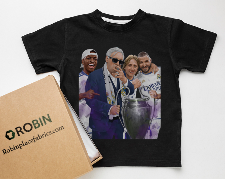 Real Madrid 2022 Champions League T Shirt