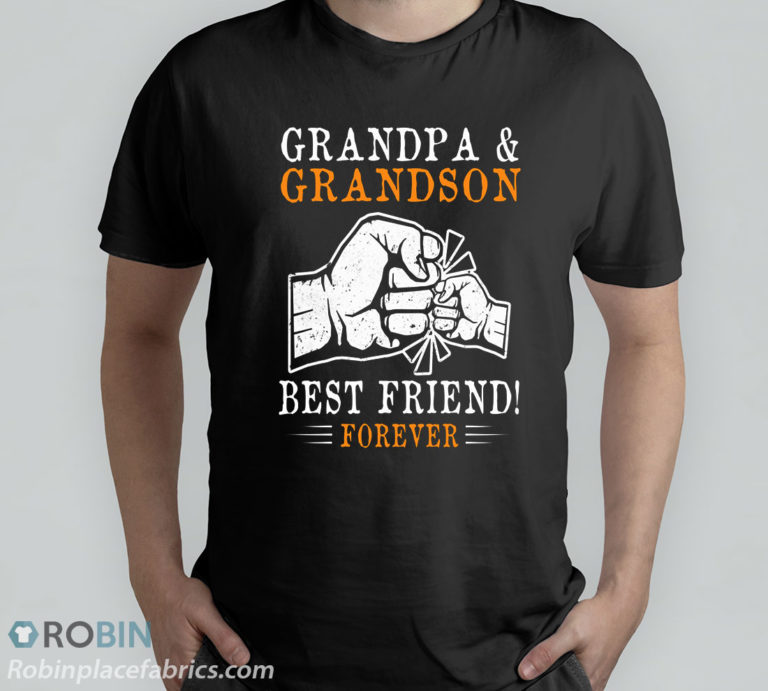 Grandpa And Grandson Best Friend Forever T-Shirt