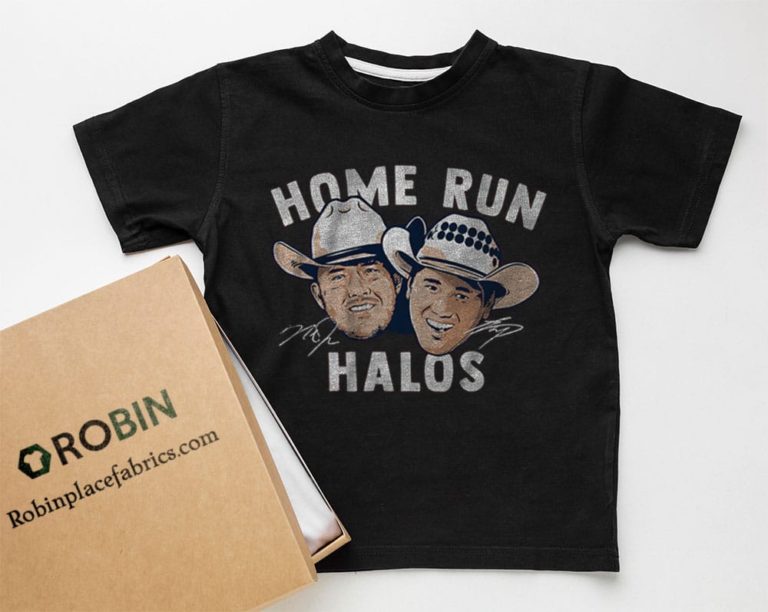 Mike Trout & Shohei Ohtani Home Run Halos T shirt, Hoodie
