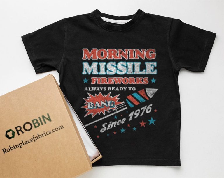Morning Missile Fireworks T-Shirt, Hoodie