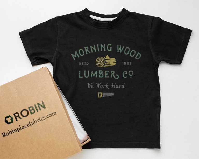 Morning Wood Lumber Company T-Shirt, Hoodie