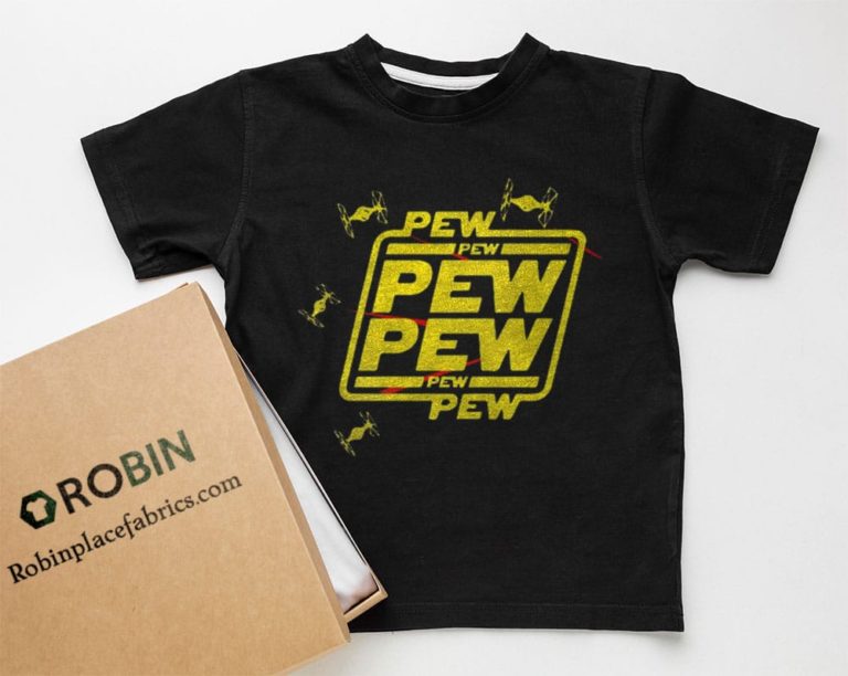 Pew Pew, Pew Pew with Drone, Star Wars T-shirt, Hoodie