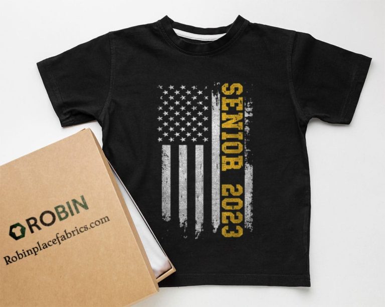 Senior 2023 American Flag Shirt