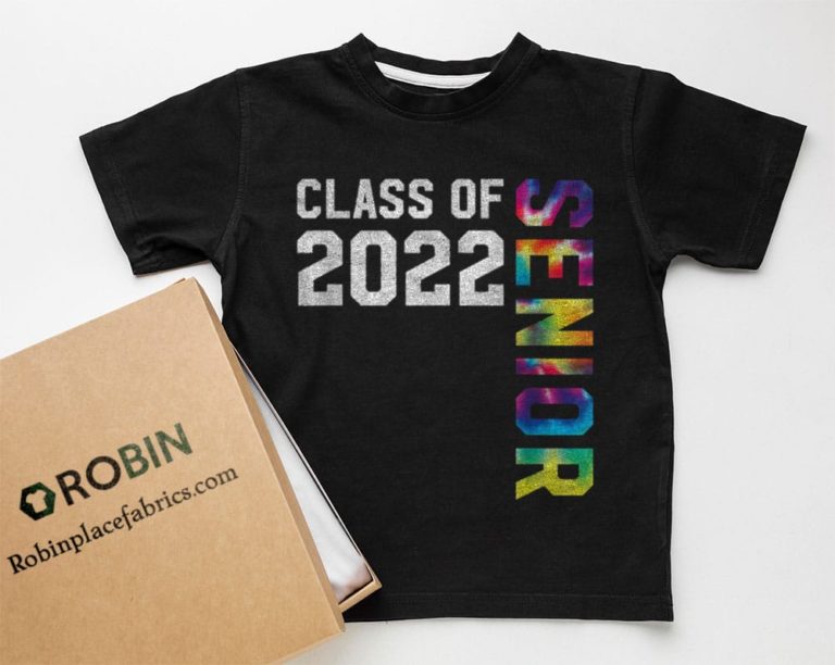 Senior Graduation Class Of 2022 Tie Dye Shirt