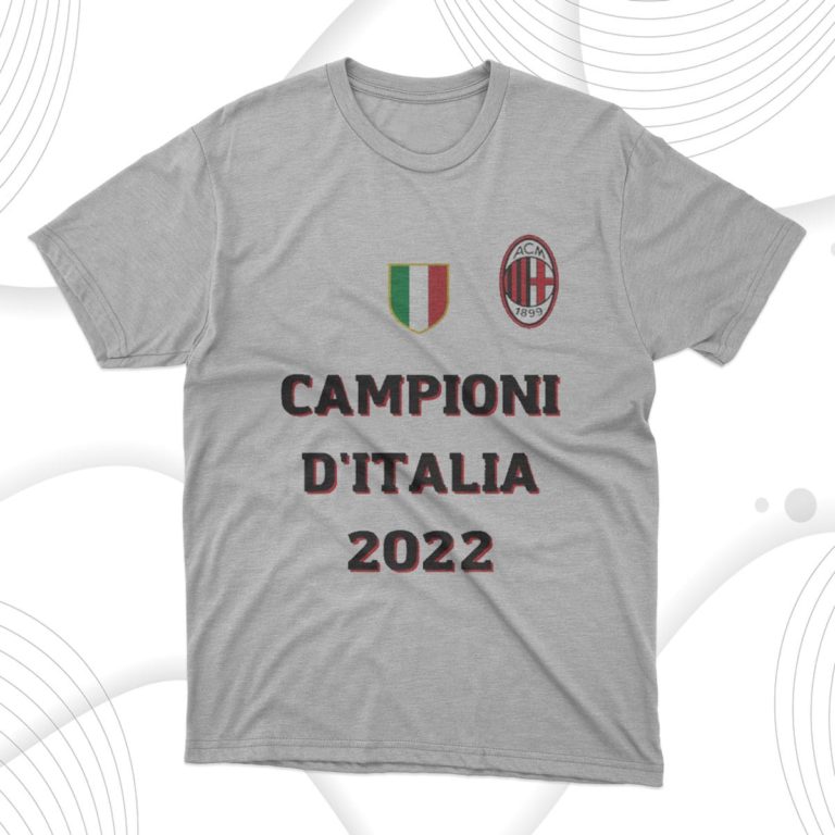 Ac Milan Campioni D’italia 2022 Shirt
