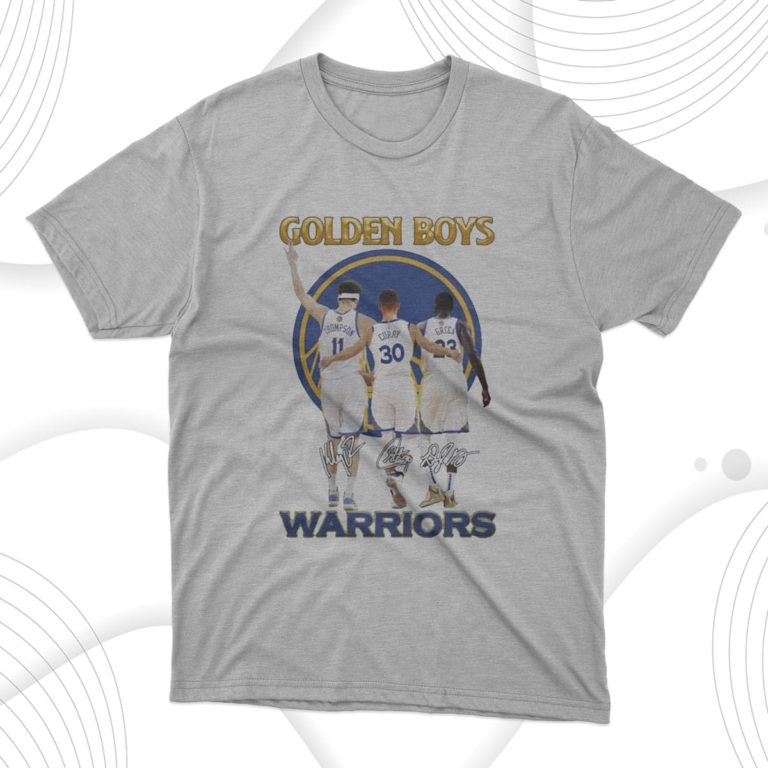 Thompson Curry Vs Green Golden Boys Warriors Signature Shirt