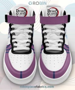 Akaza Sneakers Air Mid Custom Anime Demon Slayer Shoes Akaza Sneakers Air Mid Custom Anime Demon Slayer Shoes