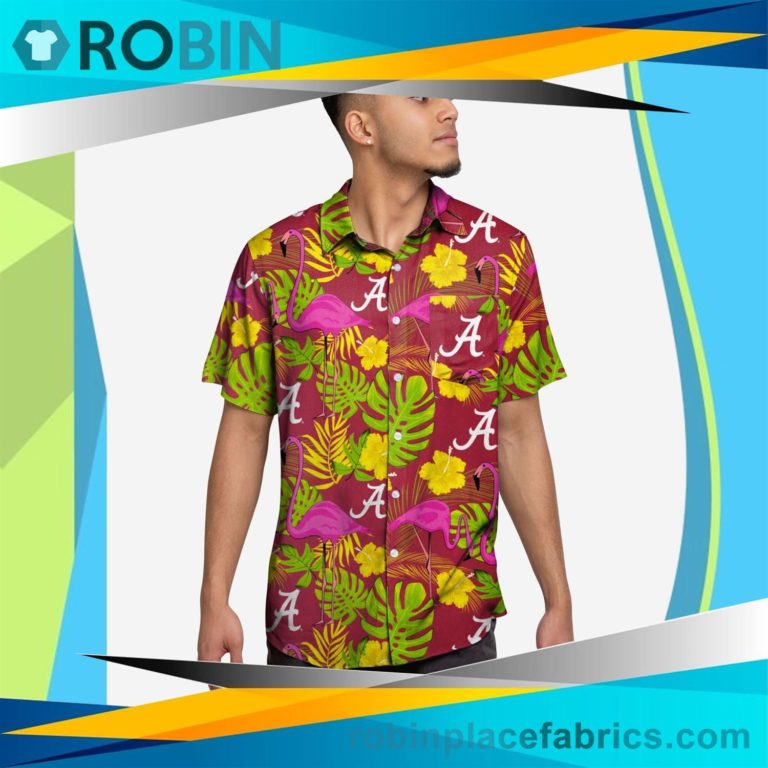 Alabama Crimson Tide Highlights Button Up Shirt