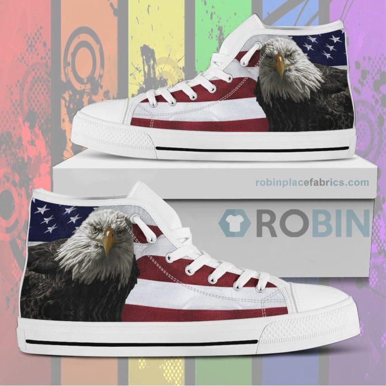 American Eagle High Top Canvas High Top Sneaker