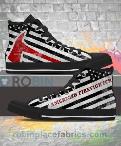 American Firefighter Canvas High Top Sneaker