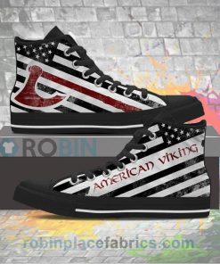 American Viking Canvas High Top Shoes