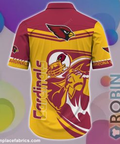 Arizona Cardinals NFL Casual Button Down Hawaiian Shirts Arizona Cardinals NFL Casual Button Down Hawaiian Shirts