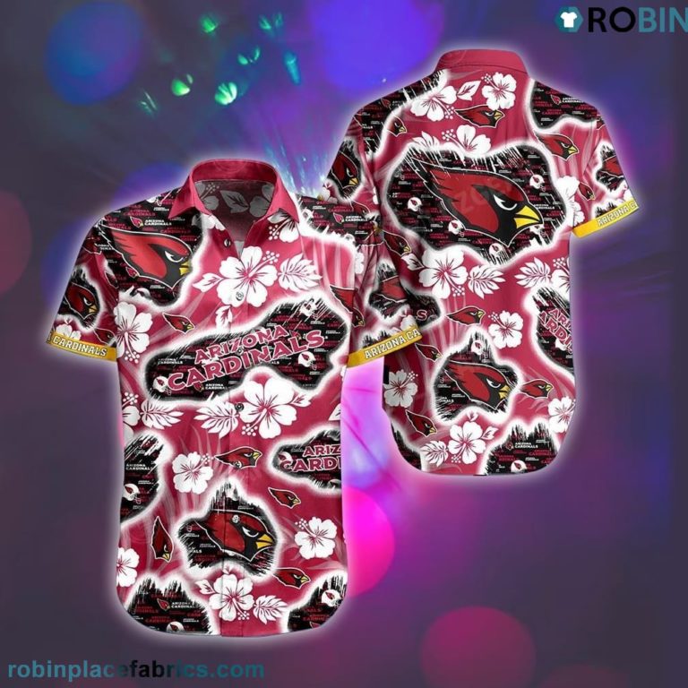 Arizona Cardinals NFL Hawaii Shirt Graphic Floral