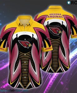 Arizona Cardinals NFL Hawaiian Shirt Summer Short Sleeve Button Down Shirt