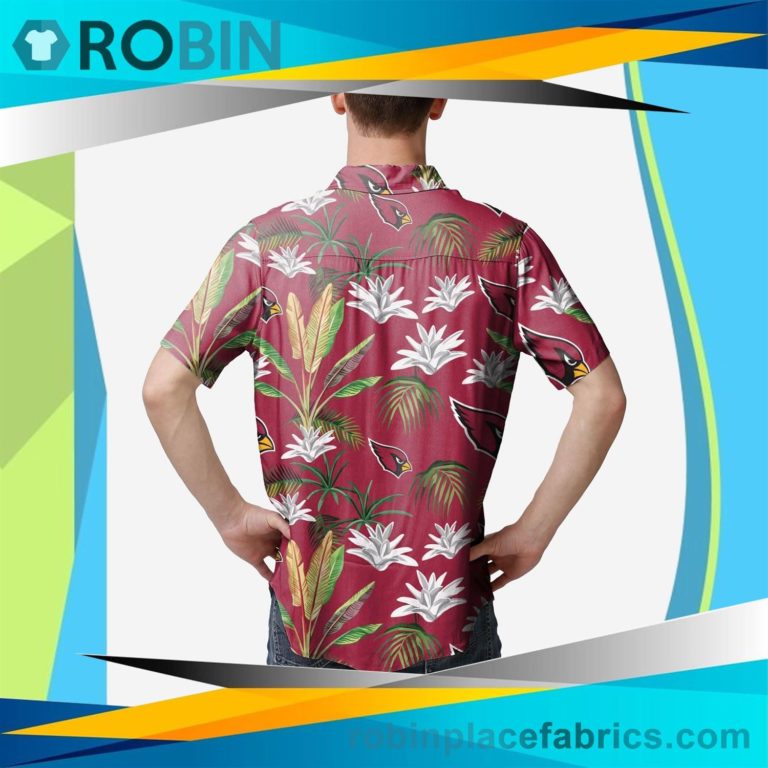 Arizona Cardinals Victory Vacay Button Up Shirt