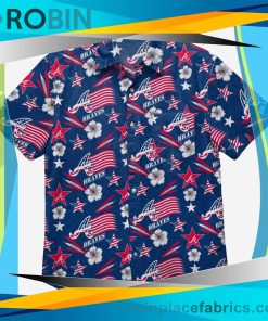 Atlanta Braves Americana Button Up Shirt Atlanta Braves Americana Button Up Shirt