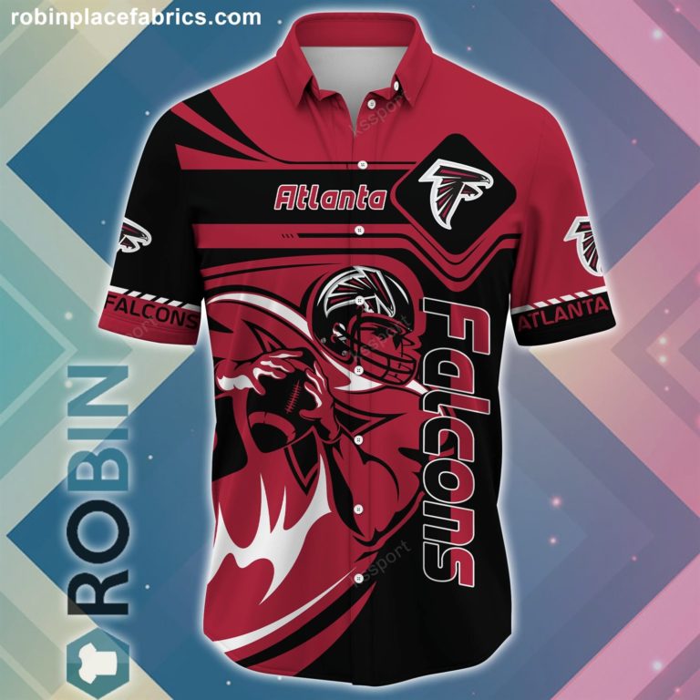 Atlanta Falcons NFL Casual Button Down Hawaiian Shirts