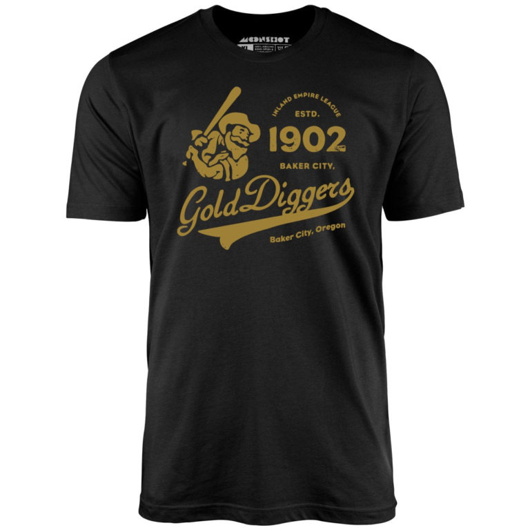 Baker City Gold Diggers – Oregon – Vintage Minor League Baseball Unisex T-Shirt