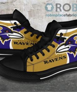 Baltimore Ravens Canvas Sneaker Top Shoes Baltimore Ravens Canvas Sneaker Top Shoes