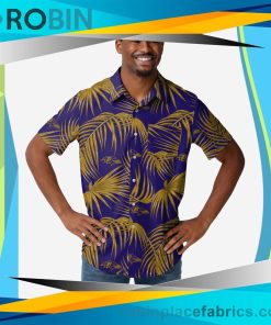 Baltimore Ravens Hawaiian Button Up Shirt