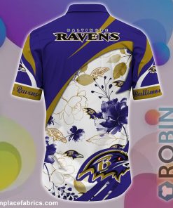 Baltimore Ravens NFL Special Casual Button Down Hawaiian Shirts Baltimore Ravens NFL Special Casual Button Down Hawaiian Shirts