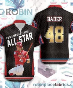 Beach Shirt 48 Harrison Bader St Louis Cardinals Casual Button Down Hawaiian Shirts