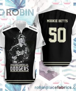 Beach Shirt Mookie Betts La Dodgers Summer Beach Hawaiian Shirt Beach Shirt Mookie Betts La Dodgers Summer Beach Hawaiian Shirt