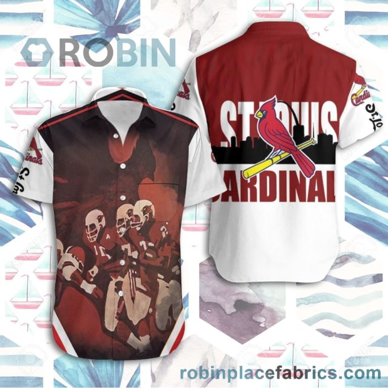 Beach Shirt St Louis Cardinals Legend Manual Hawaiian Shirt
