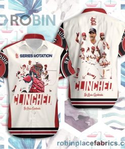 Beach Shirt St Louis Cardinals Series Rotation Summer Beach Hawaiian Shirt