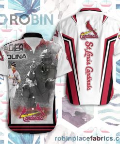 Beach Shirt Yadier Molina St Louis Cardinals Catcher 4 Legend Casual Button Down Hawaiian Shirts