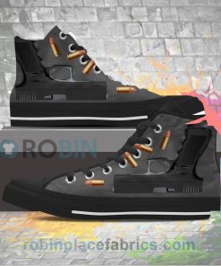 Bear Arms Canvas High Top Sneaker