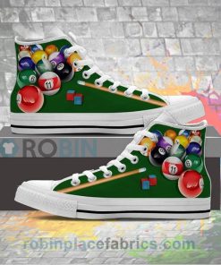 Billiards High Top Canvas High Top Sneaker