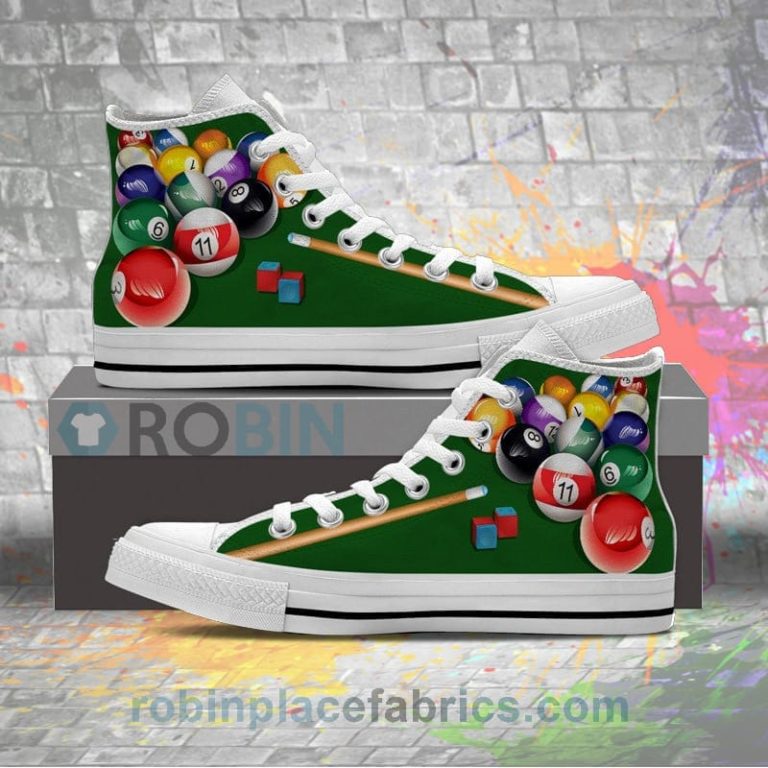 Billiards High Top Canvas High Top Sneaker