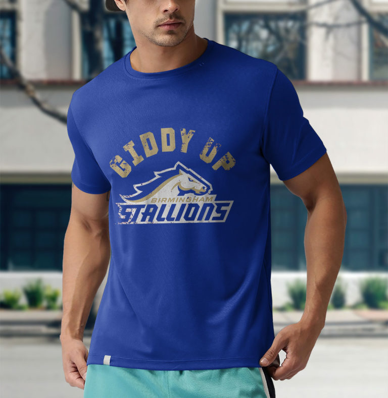 Birmingham Stallions Giddy Up Unisex T-Shirt